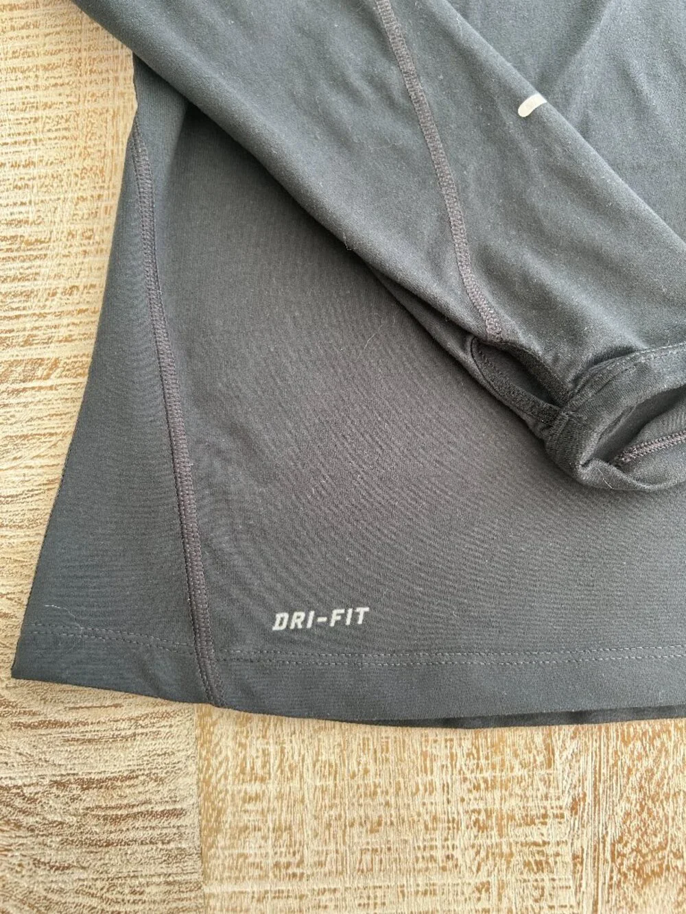 Nike Womens DriFit Black Track Running Jacket size Medium